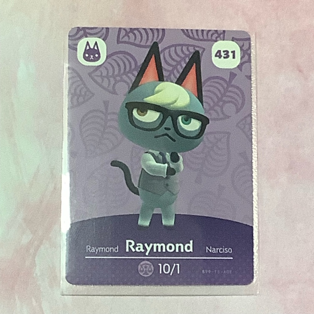 Animal Crossing Amiibo Card Raymond Series 5